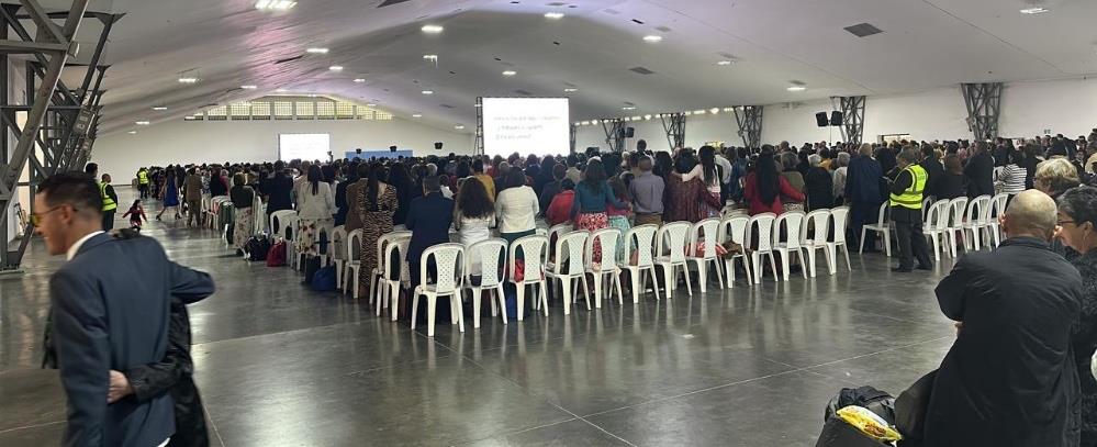 Interior del pabellon de Expoferias
